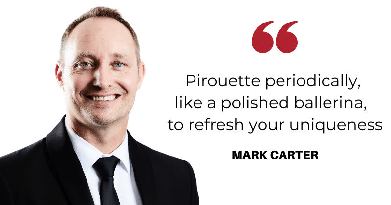 A quote by Mark Carter